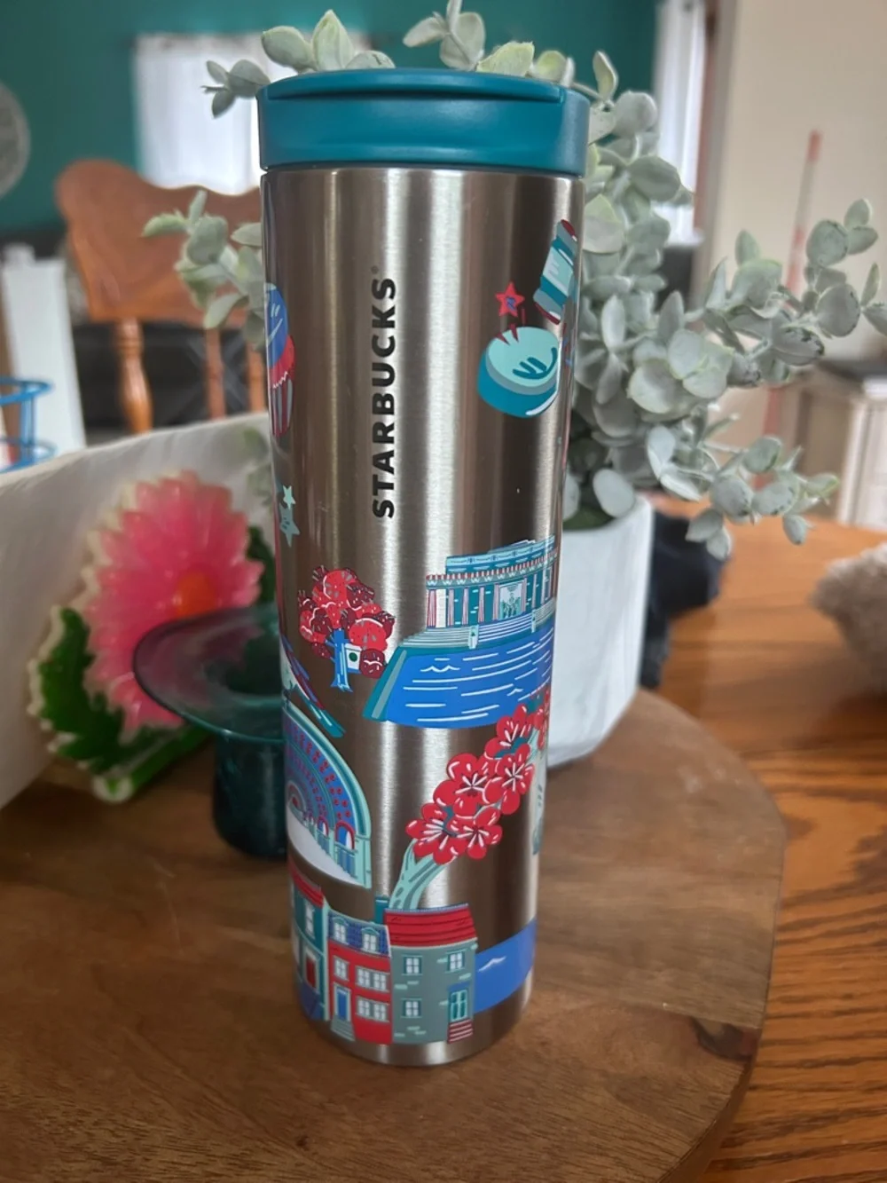 Starbucks Discovery Series Washington DC Stainless Travel Tumbler - NEW - 16oz